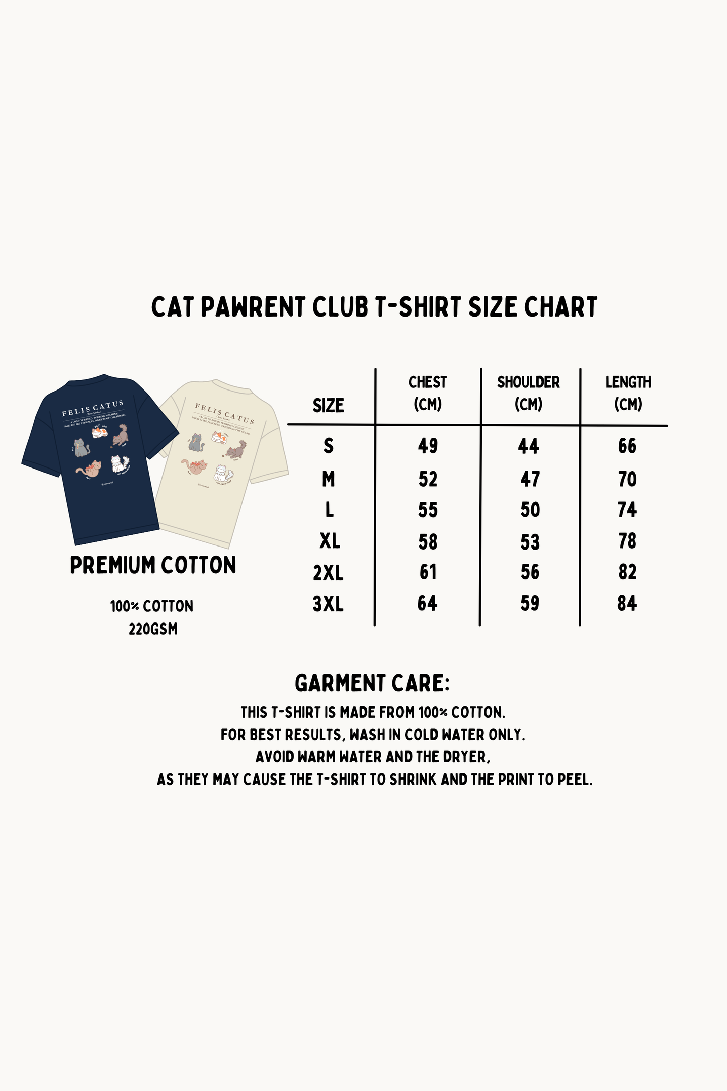 Cat Pawrent Club (Apricot)