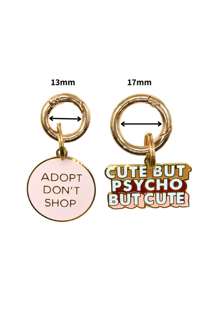 Cute But Psycho But Cute Pet Tag