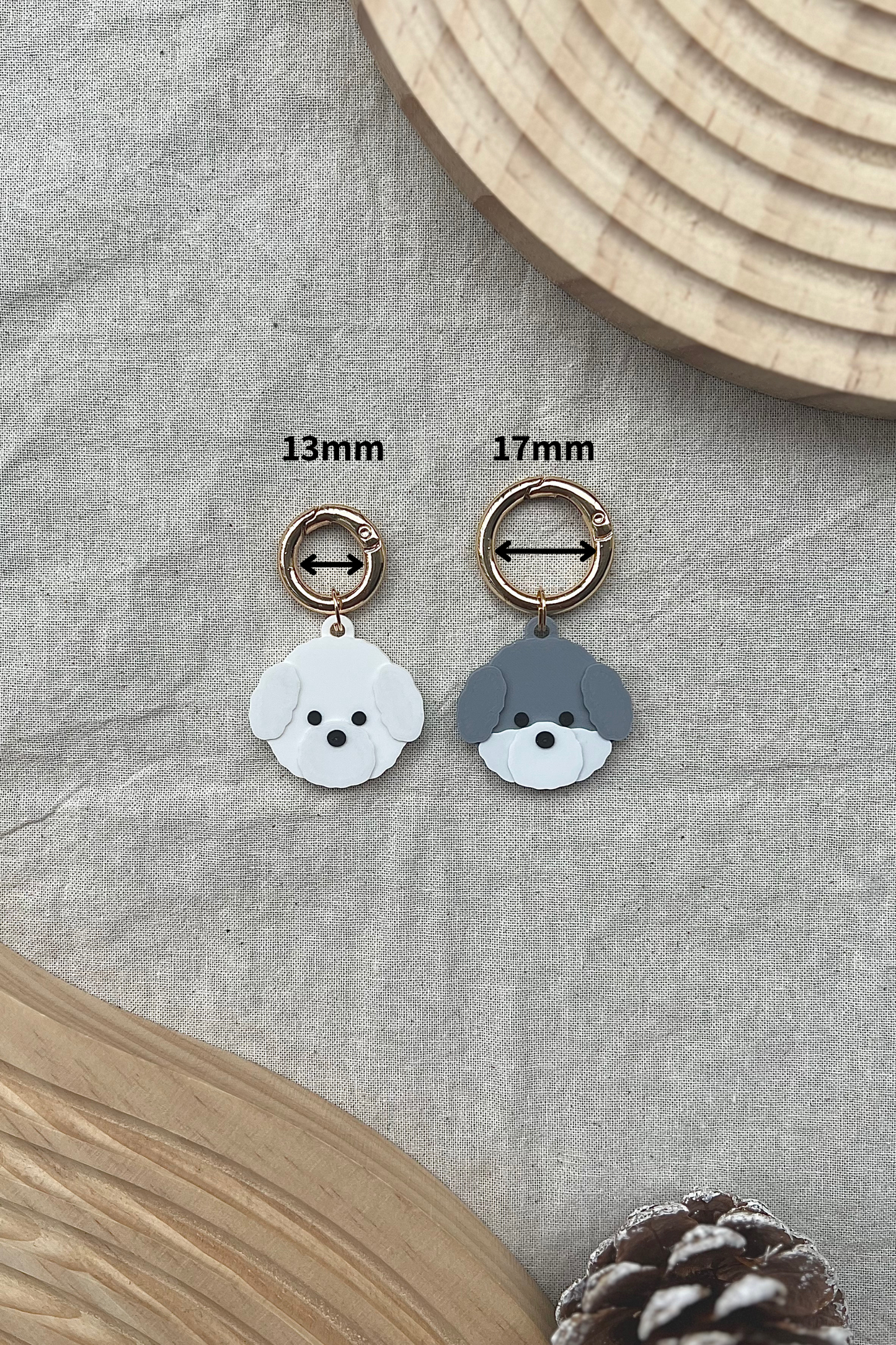 Bichon Frise [Pet Tag / Keychain]