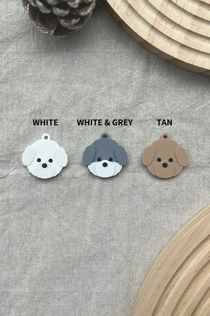 Bichon Frise [Pet Tag / Keychain]