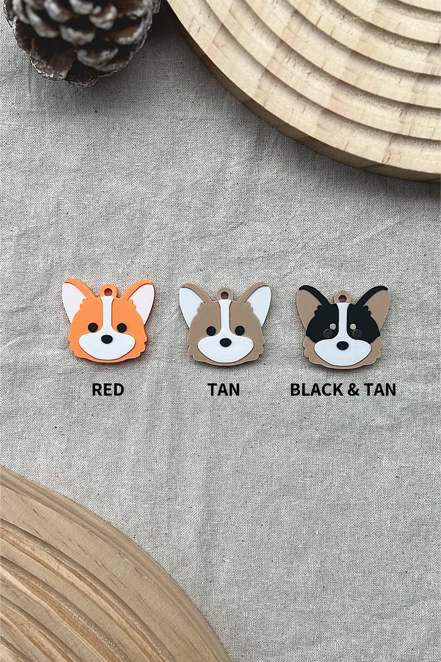 Corgi [Pet Tag / Keychain]