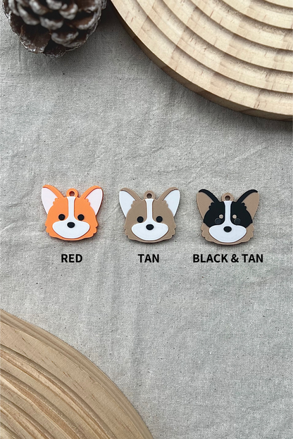 Corgi [Pet Tag / Keychain]