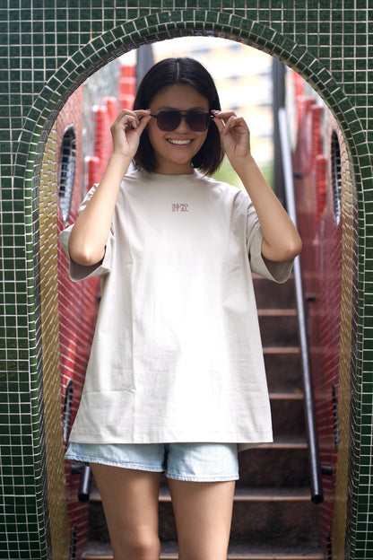 Cat Mum (Greyish Off White)