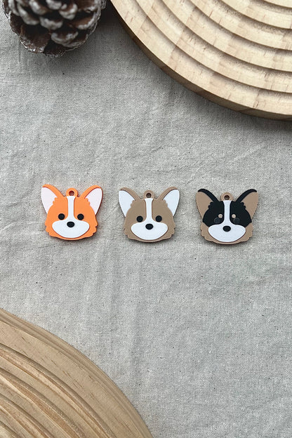 Corgi [Pet Tag / Keychain]