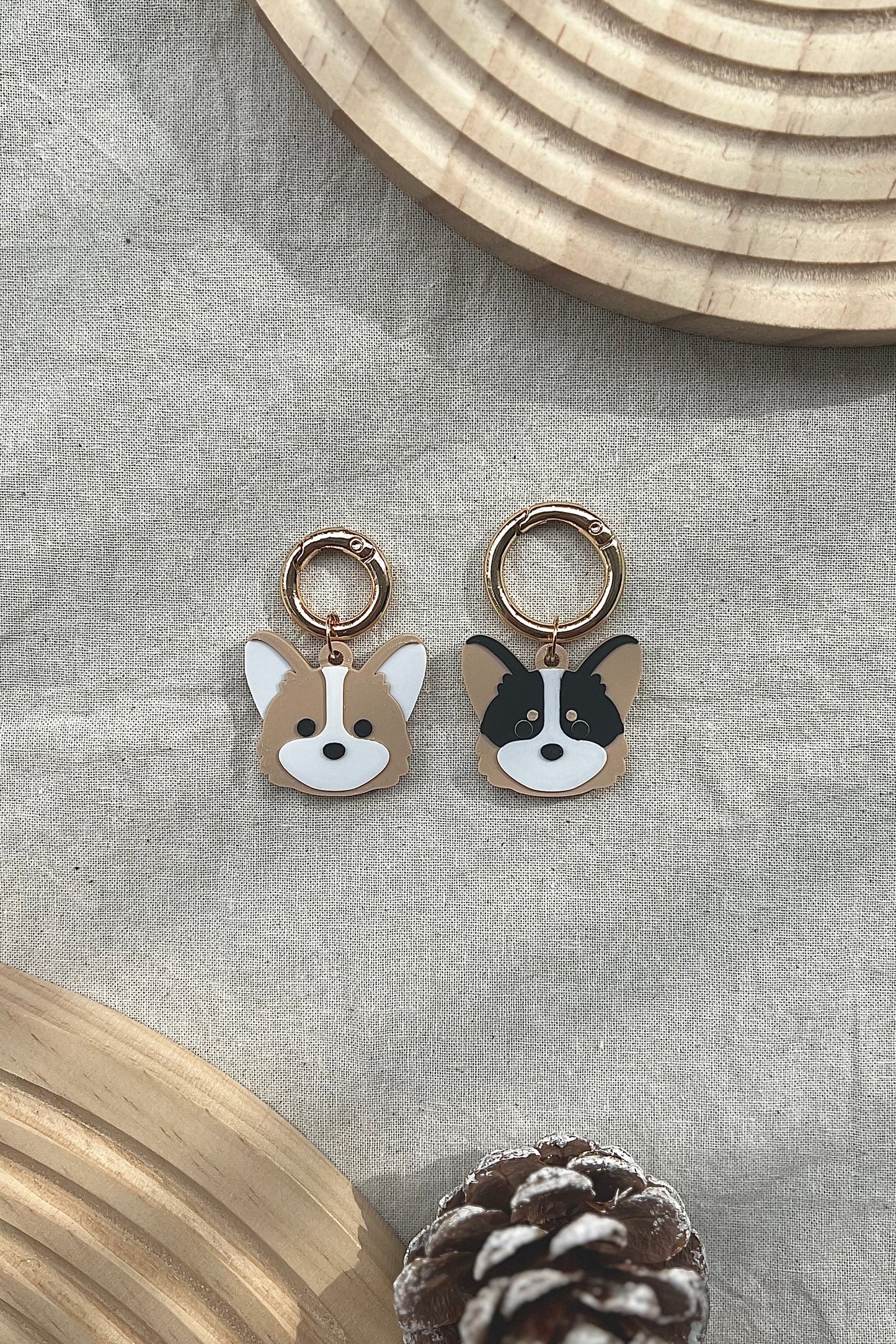 Corgi [Pet Tag / Keychain]