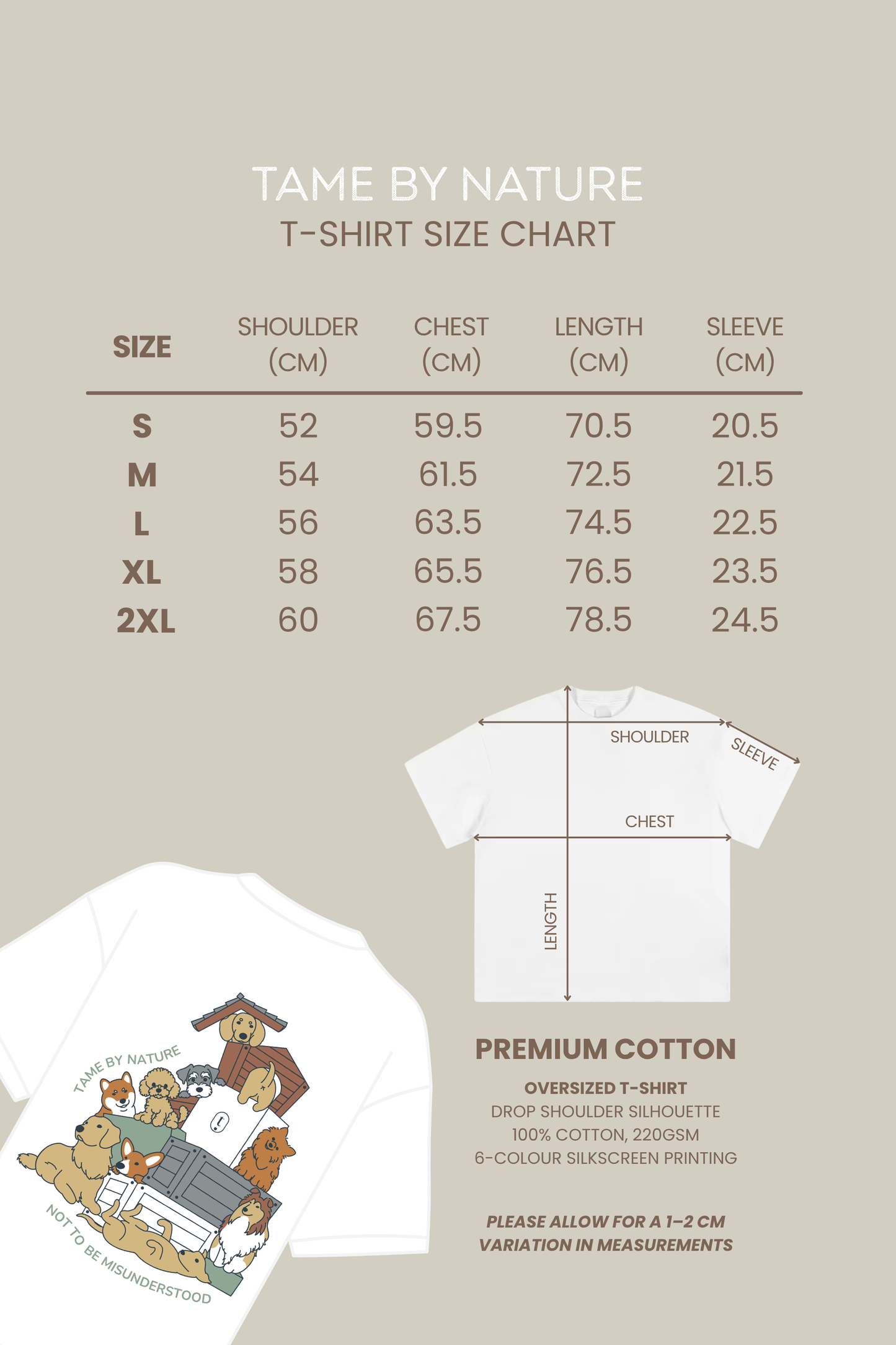 Tame by Nature T-shirt